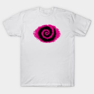 Krackle Swirl - Magenta T-Shirt